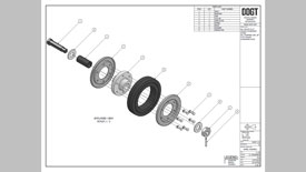 Inventor 11-55 exploded view